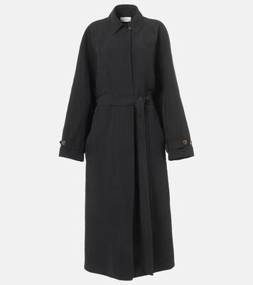 Ryo silk wrap coat | The Row