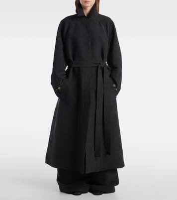 Ryo silk wrap coat | The Row