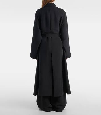 Ryo silk wrap coat | The Row