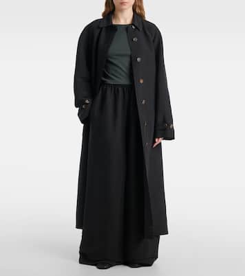 Ryo silk wrap coat | The Row