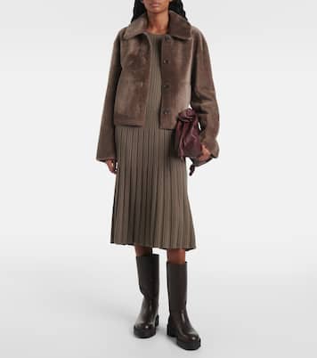Robe midi en laine | Joseph