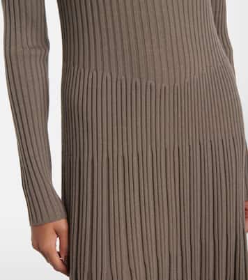 Robe midi en laine | Joseph