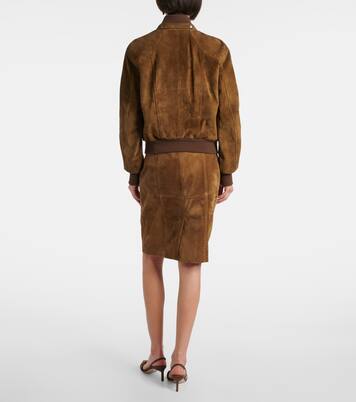 Bomberjacke aus Veloursleder | Tom Ford