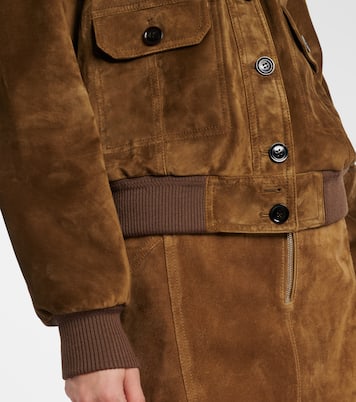 Bomberjacke aus Veloursleder | Tom Ford