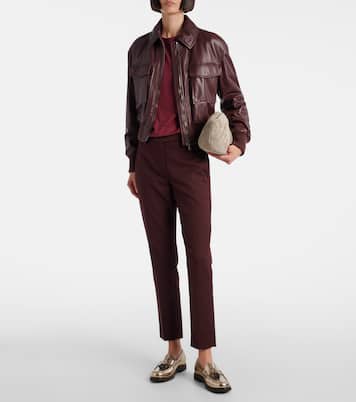 Leather jacket | Brunello Cucinelli