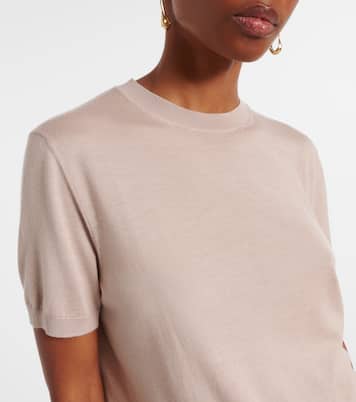 Sottile wool, silk and cashmere sweater | Loro Piana