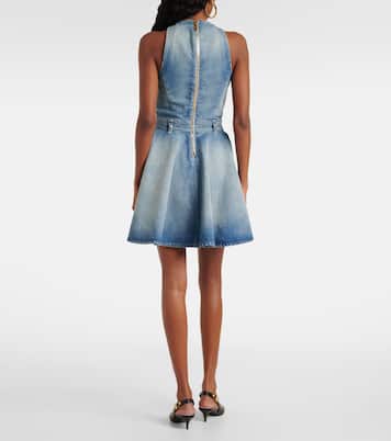 Minikleid aus Denim | Balmain