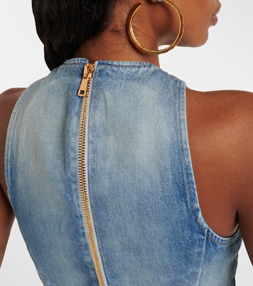 Minikleid aus Denim | Balmain