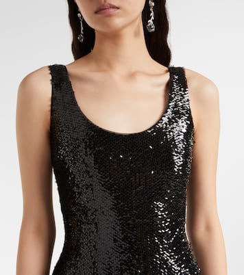 Robe midi Tippini à sequins | Emilia Wickstead