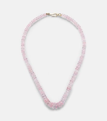 Collana in oro 18kt con morganite | Ileana Makri