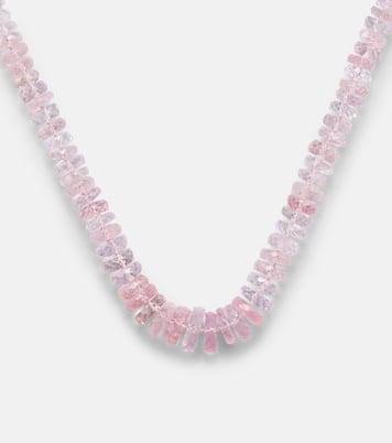 Collana in oro 18kt con morganite | Ileana Makri