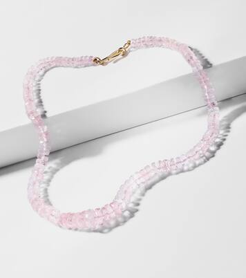 Collana in oro 18kt con morganite | Ileana Makri