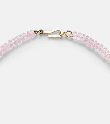 Collana in oro 18kt con morganite | Ileana Makri