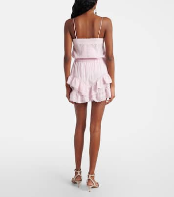 Geana lace-trimmed cotton shorts | Marant Etoile