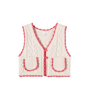 Weste Sienna aus einem Wollgemisch | Bebe Organic