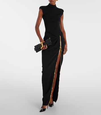 Anthem leather clutch | Balmain