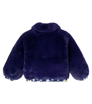 Denim-trimmed bomber jacket | Stella McCartney Kids