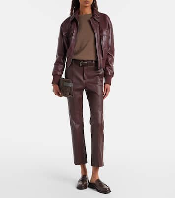 Pantalones de piel | Brunello Cucinelli