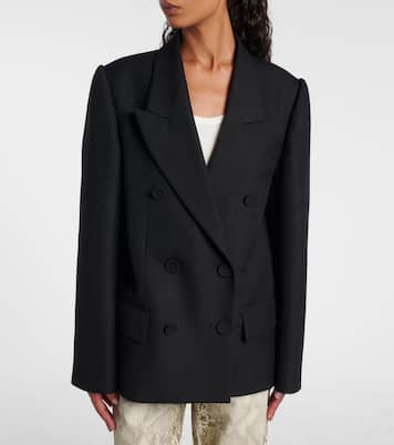 Double-breasted wool suit jacket | Acne Studios