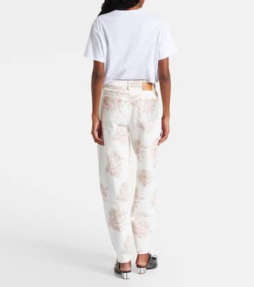 Mid-Rise Barrel Jeans Stary | Ganni