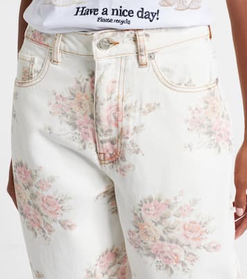 Mid-Rise Barrel Jeans Stary | Ganni