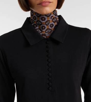 Cotton jersey polo shirt | Dries Van Noten