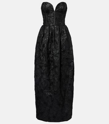 Adeena floral jacquard gown | Simkhai