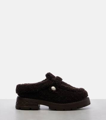 Shea shearling platform mules | Jimmy Choo