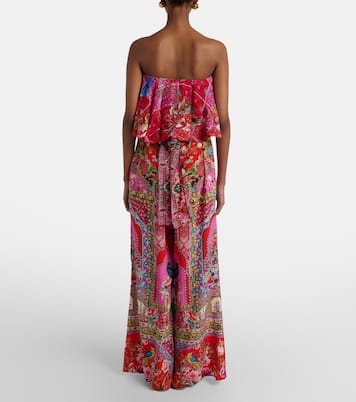 Mono de crepé de seda estampado | Camilla