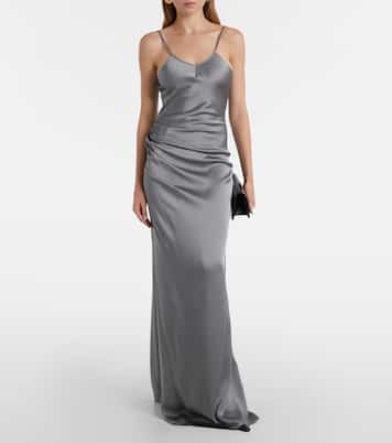 Cami satin gown | Victoria Beckham