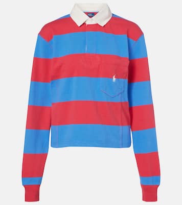 Striped cotton jersey polo shirt | Polo Ralph Lauren