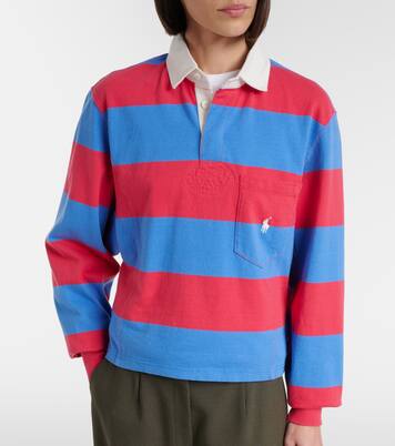 Striped cotton jersey polo shirt | Polo Ralph Lauren