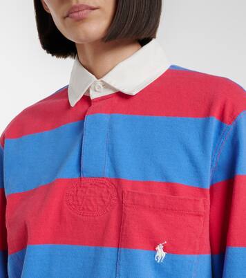 Striped cotton jersey polo shirt | Polo Ralph Lauren