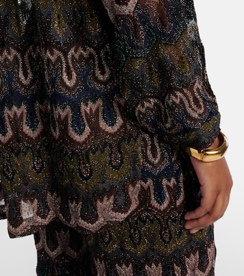 Lamé blouse | Missoni