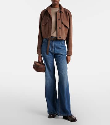 Cashmere and silk-blend T-shirt | Brunello Cucinelli