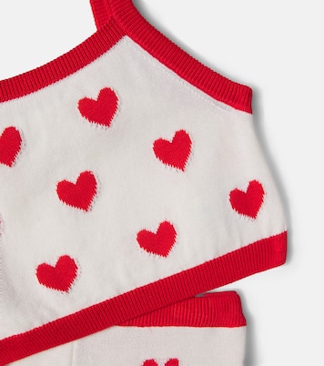 Maqui cotton crop top and shorts set | The New Society