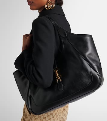 Gucci Mercato Medium leather tote bag | Gucci