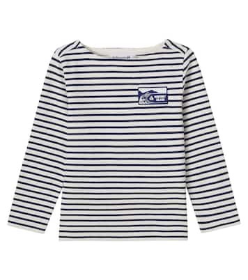 Baudelaire striped cotton T-shirt | Bonpoint