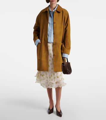 Soft Touch suede coat | Dorothee Schumacher