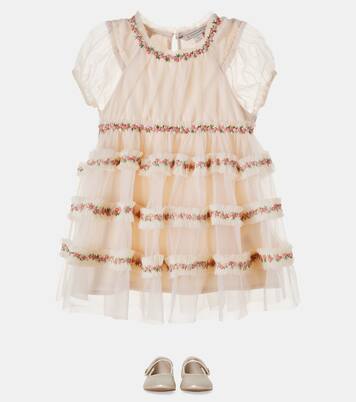 Robe Joelle en tulle brodé | Konges Sløjd