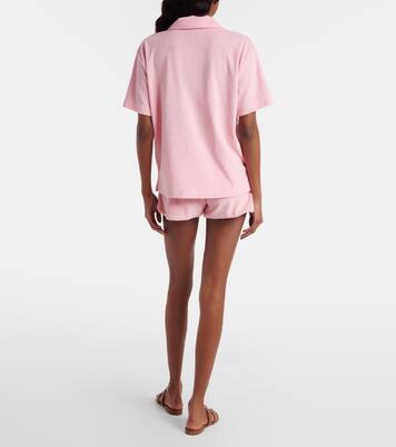 Logo cotton terry shorts | Hunza G