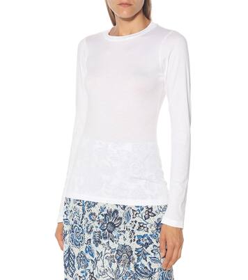 Top Zofina de punto fino de algodón | Velvet