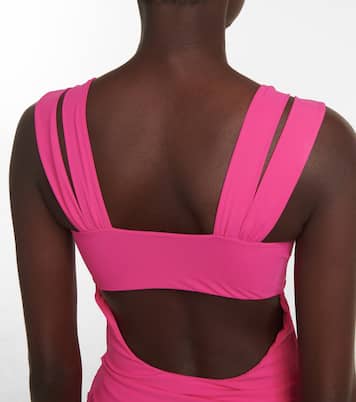 Cutout jersey top | Nensi Dojaka