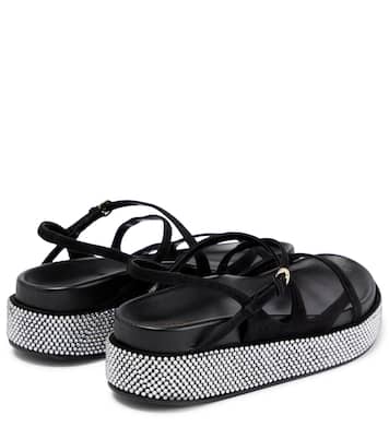 Sandali in pelle con platform | Dries Van Noten