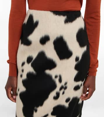 Falda tubo con estampada | Tod's