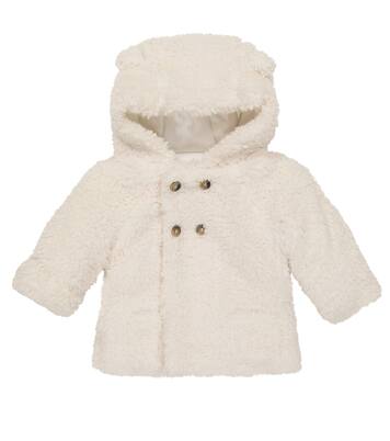 Faux shearling hooded coat | Tartine et Chocolat