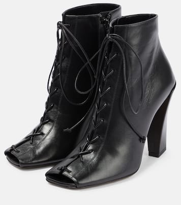 Ankle Boots Reese aus Leder | Victoria Beckham
