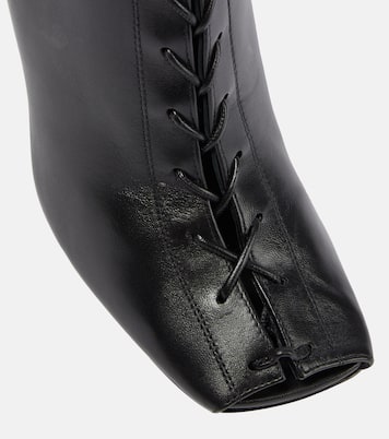 Ankle Boots Reese aus Leder | Victoria Beckham