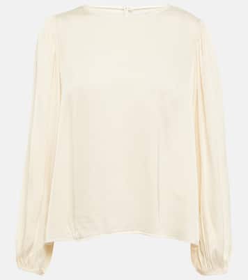 Top Leila aus Satin | Velvet