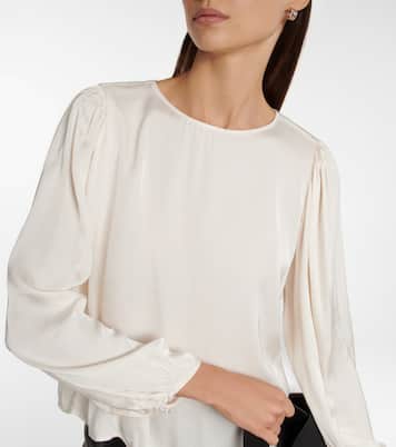 Top Leila aus Satin | Velvet